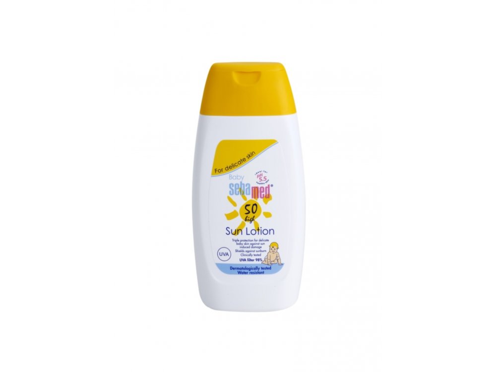 Sebamed Baby Sun Lotion SPF50+, Παιδικό-Βρεφικό Αντιηλιακό Γαλάκτωμα, 200ml