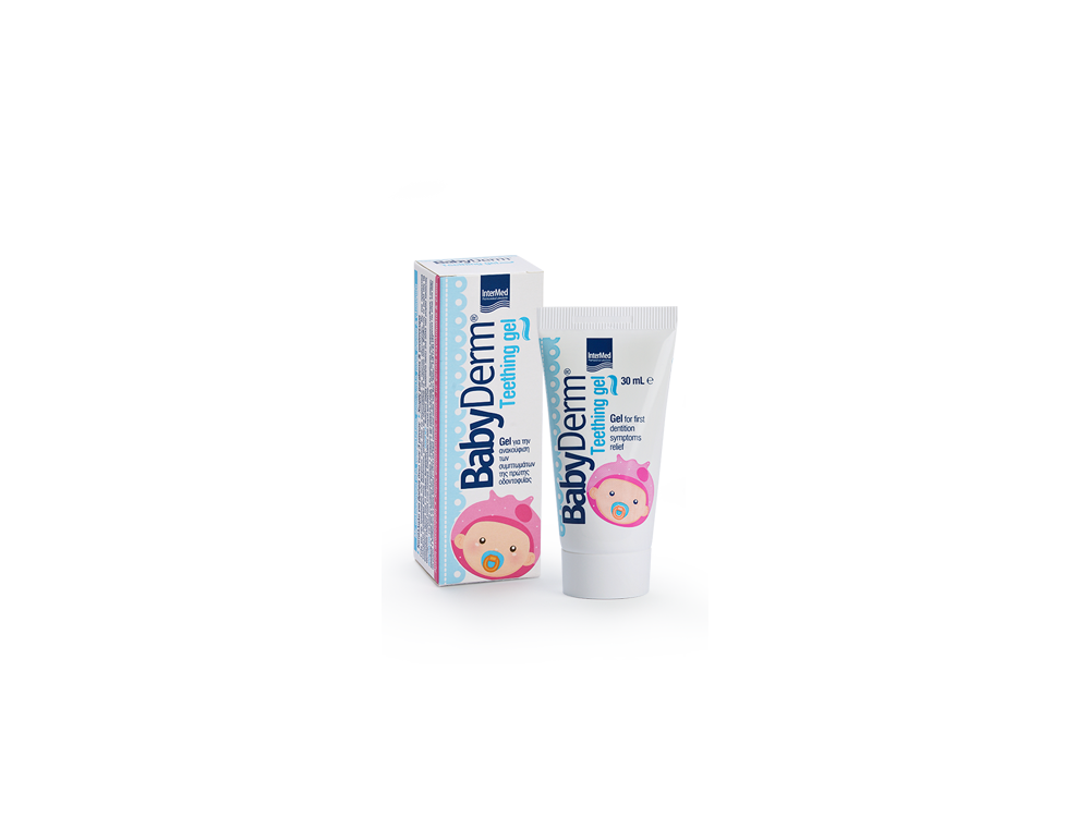InterMed Babyderm Teething Gel, Παιδική Οδοντόκρεμα για την Πρώτη Οδοντοφυΐας, 30ml