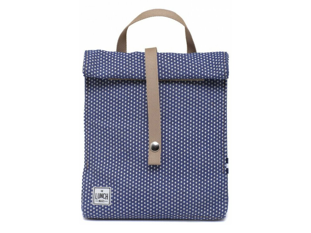 The Lunch Bags Original Rainbow, Ισοθερμική Τσάντα Φαγητού (5Lit), Χρώμα Blue Dots, 1τμχ