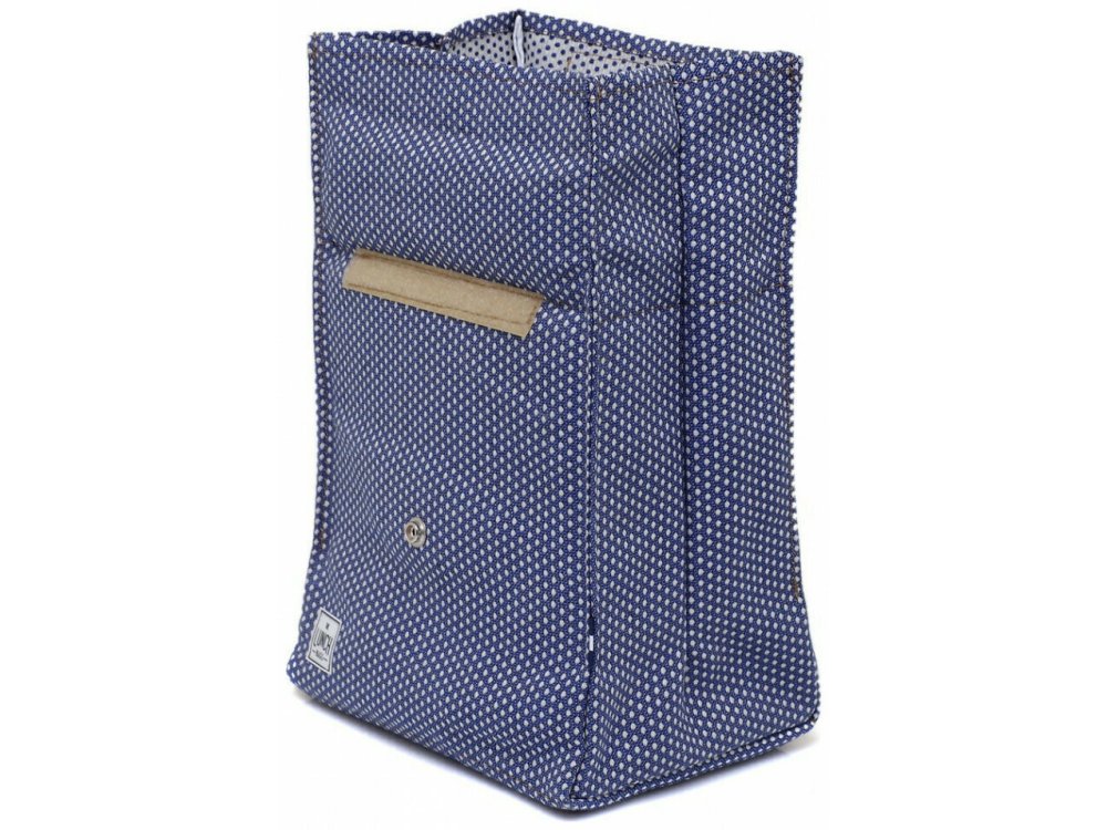 The Lunch Bags Original Rainbow, Ισοθερμική Τσάντα Φαγητού (5Lit), Χρώμα Blue Dots, 1τμχ