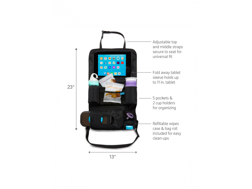 Munchkin Backseat Organizer Οργάνωση & Αποθήκευση για το Αυτοκίνητο, 1τμχ