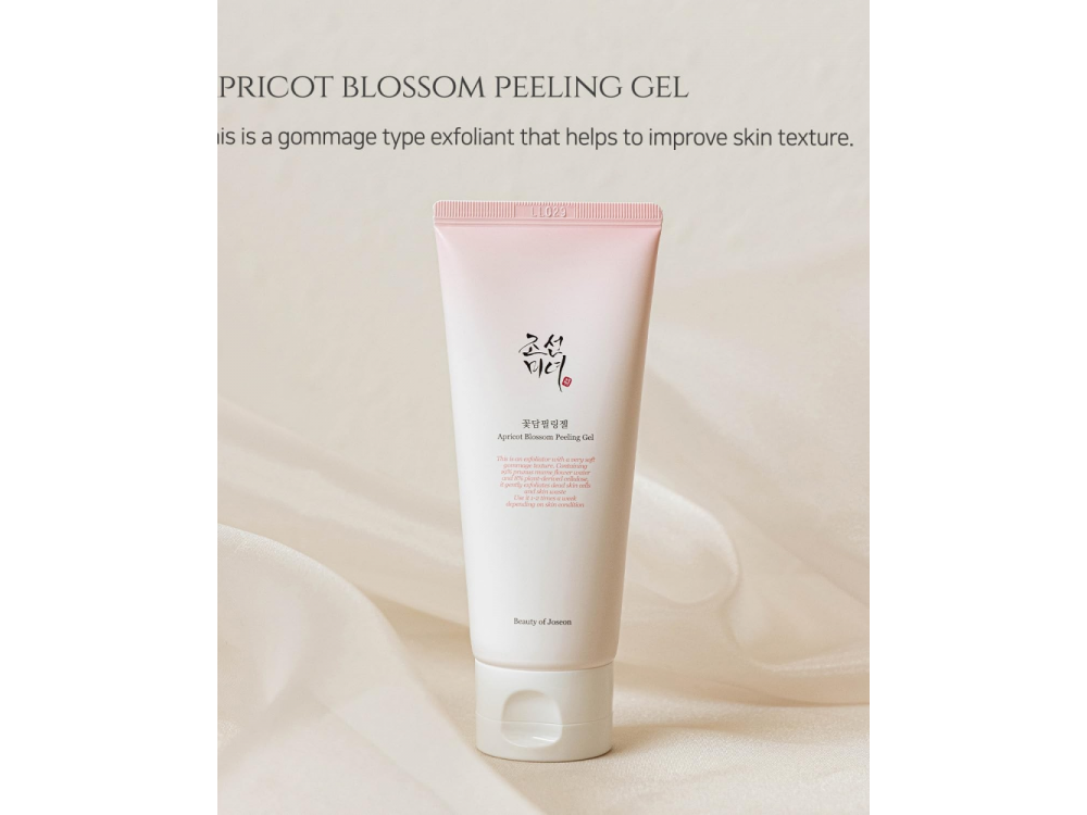 Beauty of Joseon Apricot Blossom Peeling Gel-Απαλό τζελ Απολέπισης με hanbang συστατικά, 100ml