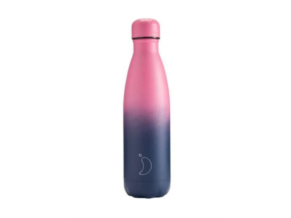 Chilly's Bottles, Μπουκάλι Θερμός Gradient Pink Navy, 500ml