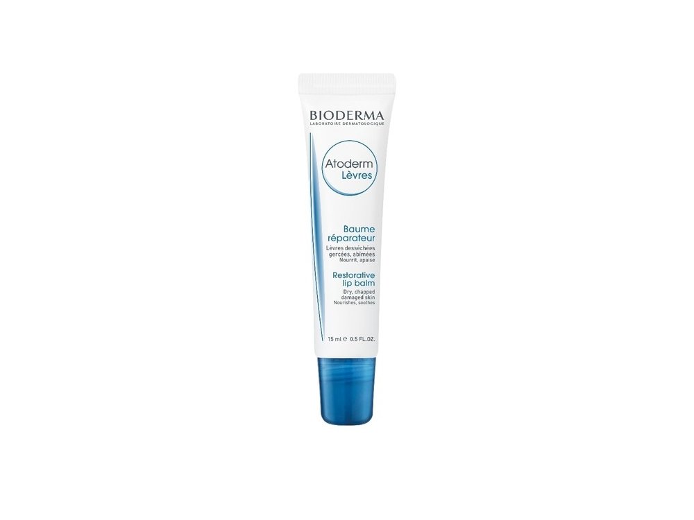 Bioderma Atoderm Baume Levres Επανορθωτικό Lip Balm για Ξηρά-Ευαίσθητα Χείλη 15ml