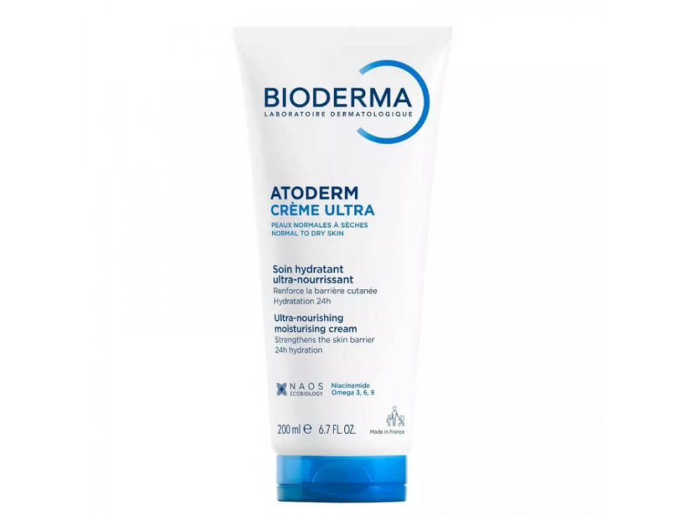 Bioderma Atoderm Creme Ultra - Ενυδάτωση , Για κανονικό και ξηρό δέρμα, (200ml)