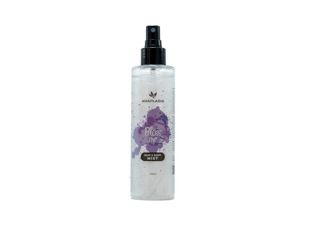Anaplasis Hair & Body Mist Bliss Me, Γλυκό άρωμα, Βανίλιας & Καρύδας, 200ml