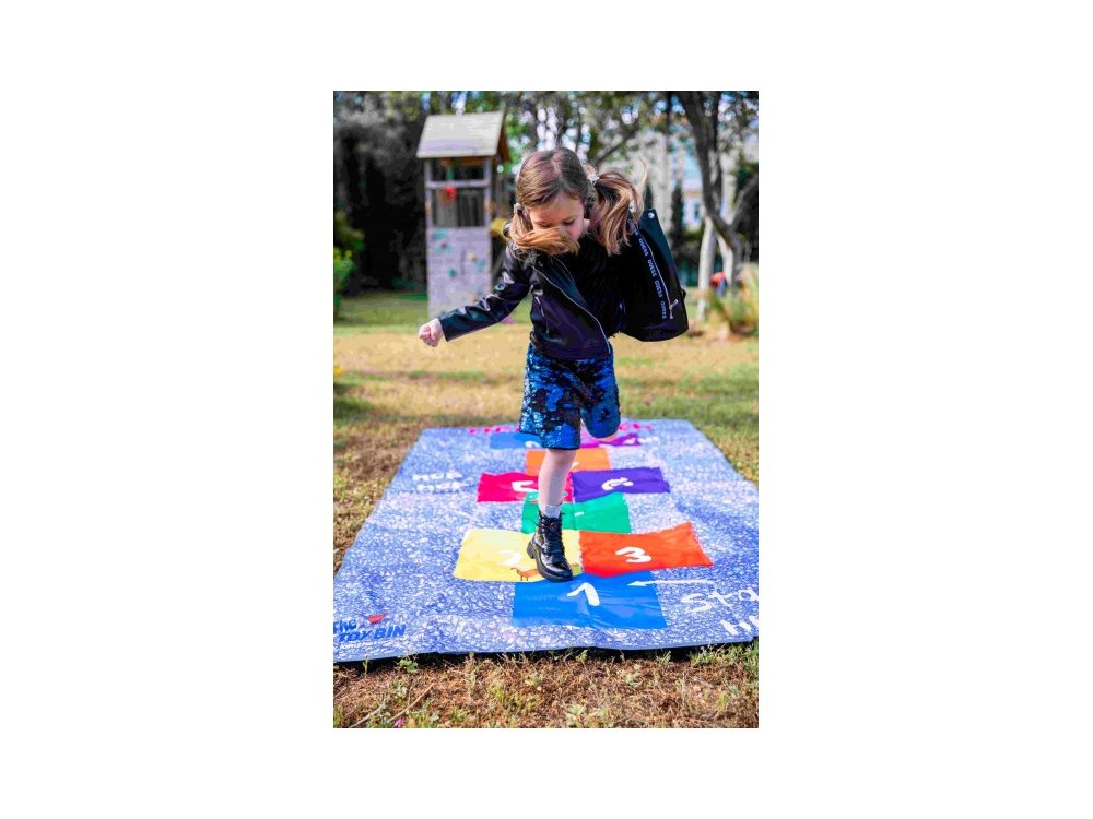 LYCSAC Board Games Επιδαπέδιο Παιχνίδι Κουτσό Classic Hopscotch 3Y+, 1τμχ