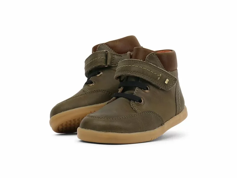 Bobux iWalk, Timber Boot Olive, No.25