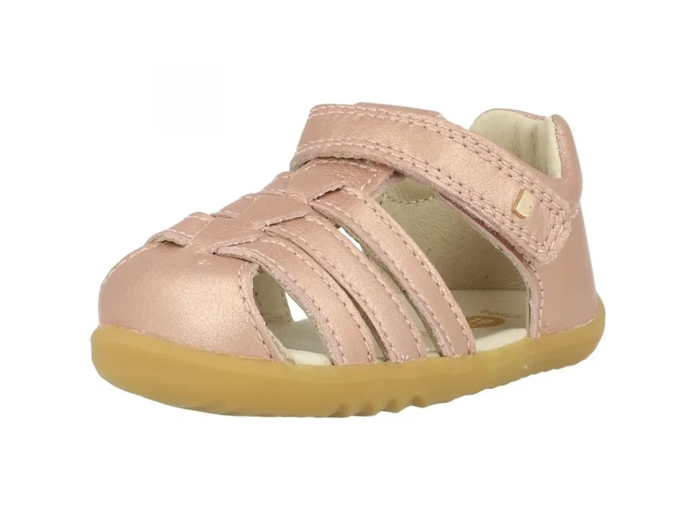 Bobux Step up, Jump Sandal Rose Gold, No.18