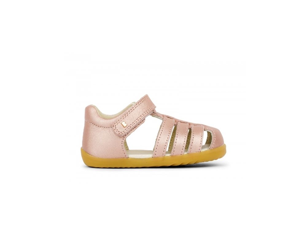 Bobux Step up, Jump Sandal Rose Gold, No.18