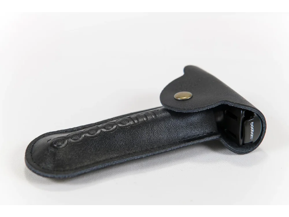 Boobam Razor Genuine Leather Pouch Black, Δερμάτινη Θήκη για την Ξυριστική μηχανή Razor