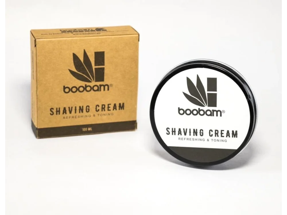 Boobam Shaving Cream, Κρέμα Ξυρίσματος, 100ml