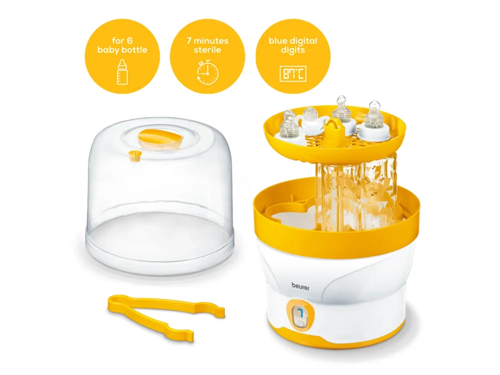 Beurer Babycare BY 76 Αποστειρωτής Μπιμπερό 6 Θέσεων, 1τμχ