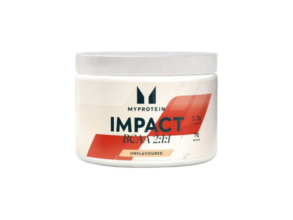 MyProtein Impact BCAA 2:1:1 Unflavoured, Μείγμα Αμινοξέων Χωρίς Γεύση, 150gr