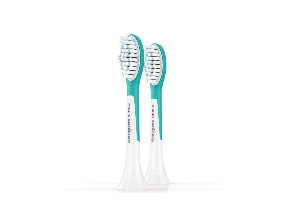 Philips Sonicare For Kids HX6042/33, Ανταλλακτικά Παιδικής Ηλεκτρικής Οδοντόβουρτσας από 7+ ετών, 2τμχ