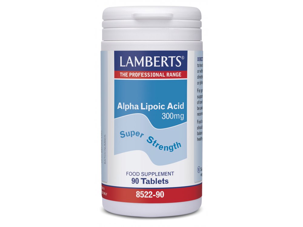 Lamberts Alpha Lipoic Acid 300mg 90tabs