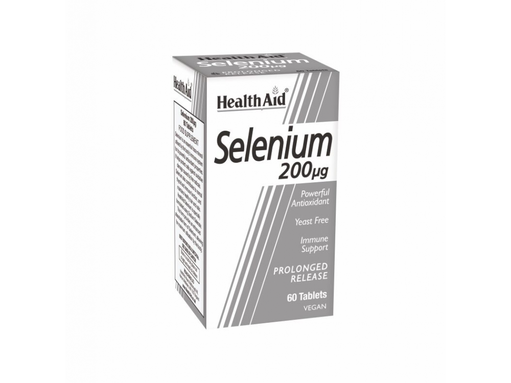 Health Aid Selenium 200mg 60tabs
