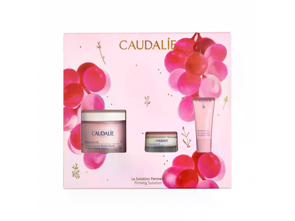 Caudalie X-Mas, Resveratrol-Lift Firming Cashmere Κρέμα 50ml & Κρέμα Νυκτός, 15ml & Κρέμα Ματιών, 5ml