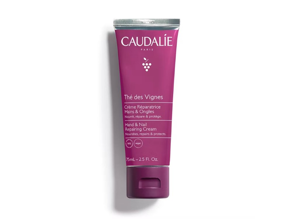 Caudalie Thé des Vignes Hand & Nail Repairing Cream, Ενυδατική Κρέμα Χεριών και Νυχιών, 75ml