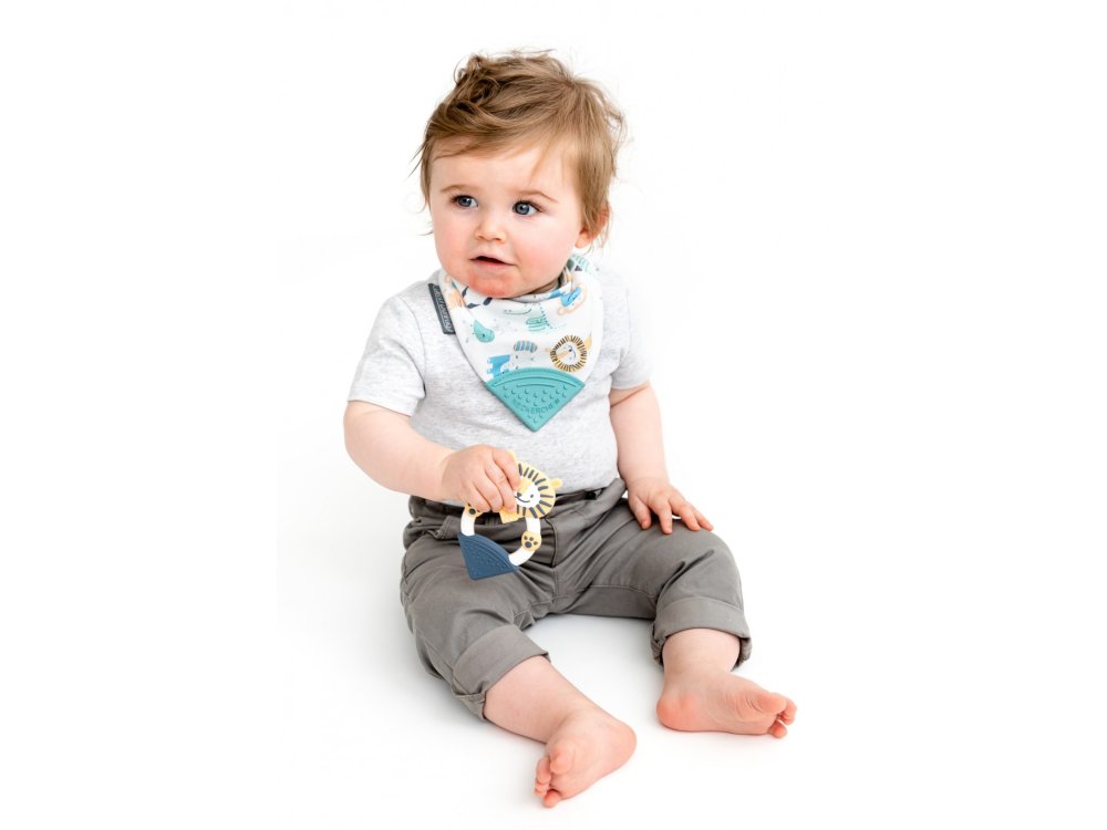 Cheeky Chompers Teething Toy Lion, Μασητικό οδοντοφυΐας Λιοντάρι, 1τμχ