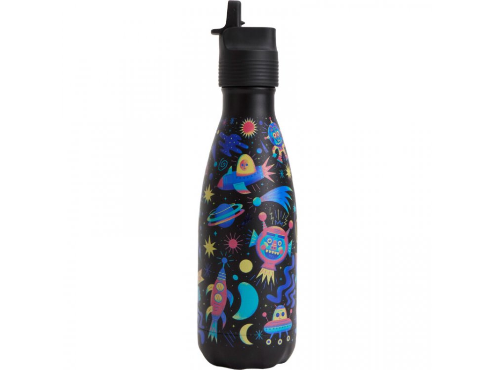 Chilly's Original Kids Bottle, Ανοξείδωτο Μπουκάλι Θερμός, Space, 350ml