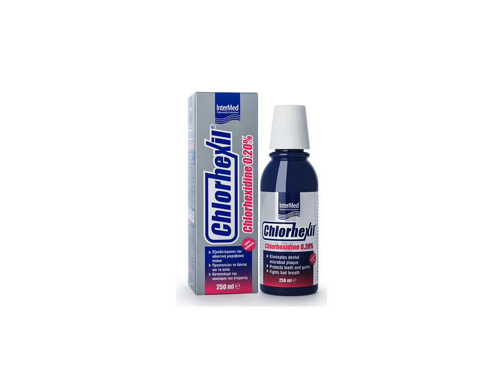 InterMed Chlorhexil 0.20% Mouthwash, Στοματικό Διάλυμα, 250ml