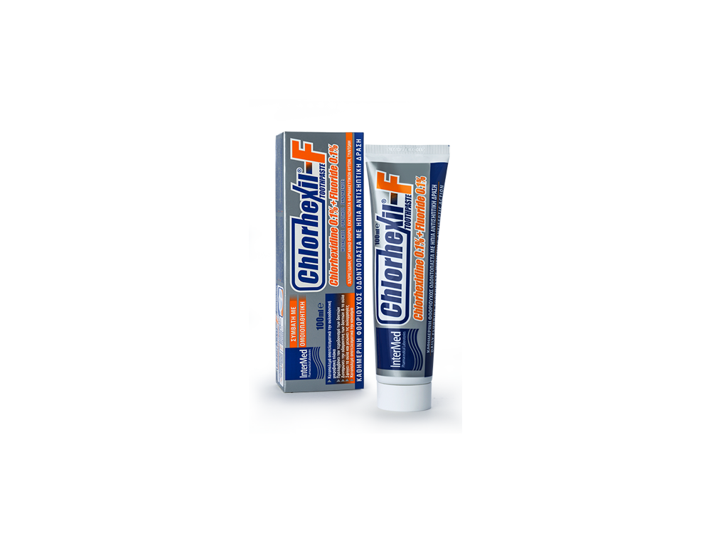 InterMed Chlorhexil-F Toothpaste, Οδοντόκρεμα για Καθημερινή Προστασία, 100ml