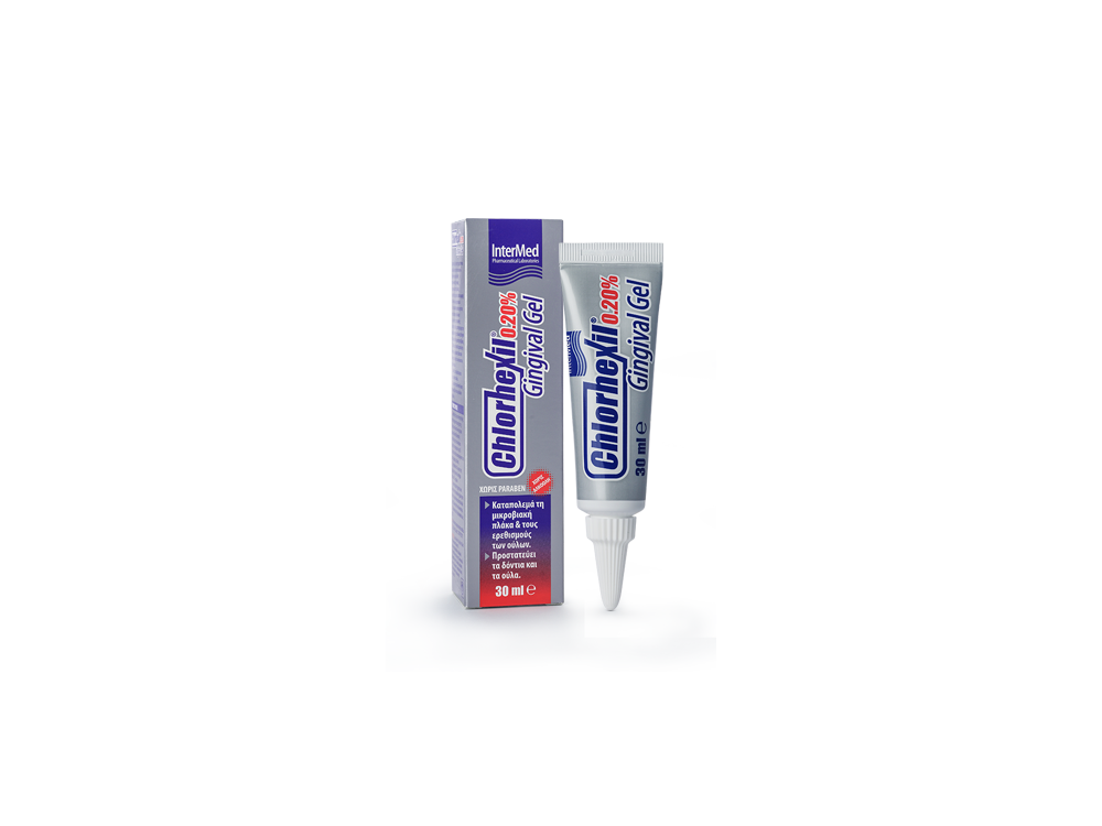 InterMed Chlorhexil 0.20% Gel, Αντισηπτική Στοματική Γέλη, 30ml