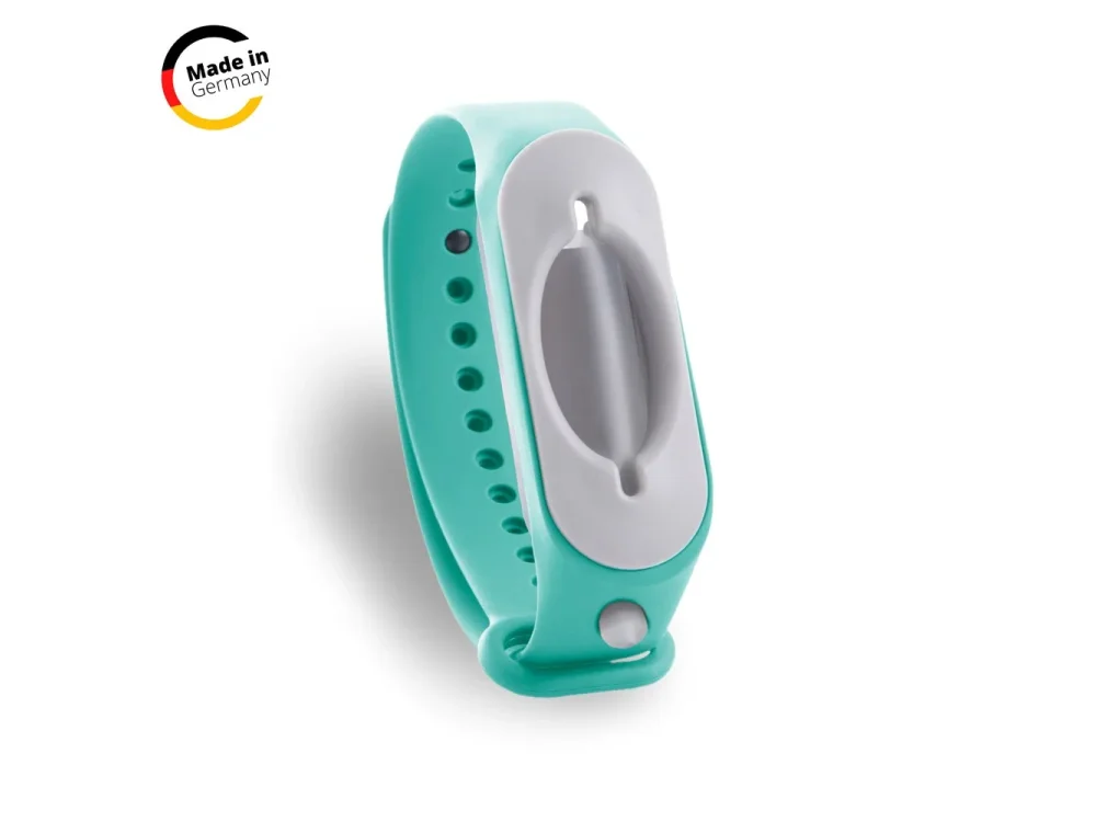 Cleanbrace Βραχιόλι απολύμανσης-καθαρισμού, Χρώμα Μέντα, 1τμχ