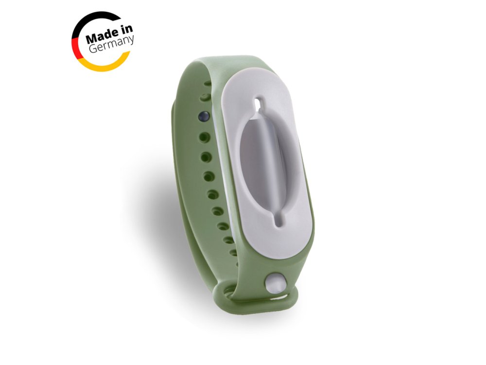 Cleanbrace Βραχιόλι απολύμανσης-καθαρισμού, Χρώμα Πράσινο, 1τμχ