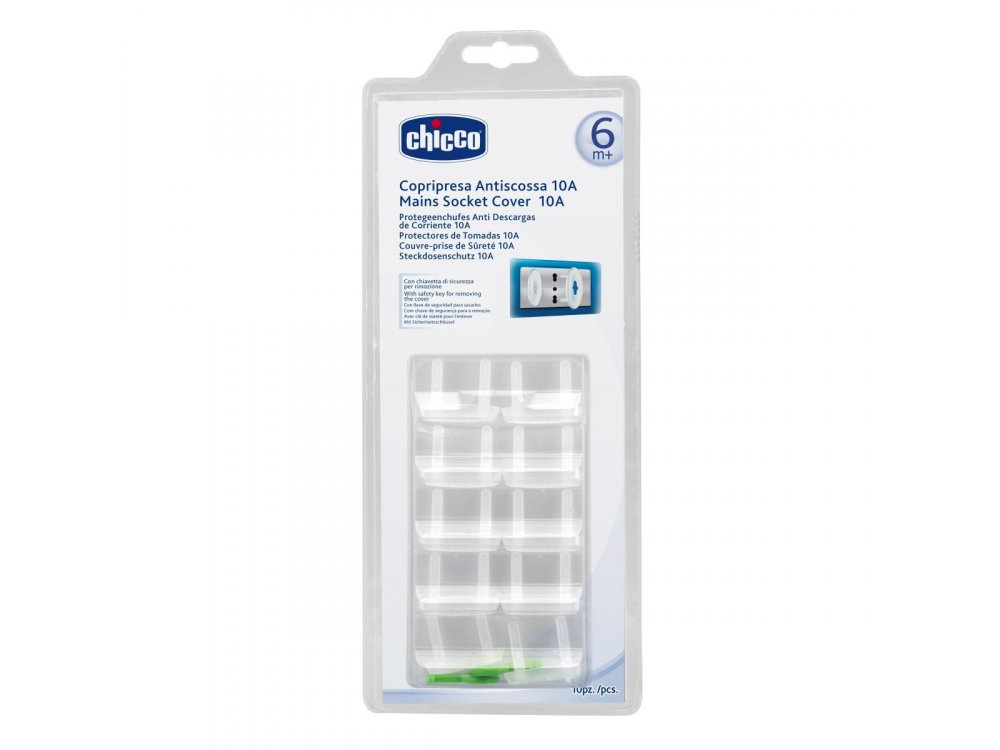 Chicco Καλύμματα για πρίζες, 10τμχ