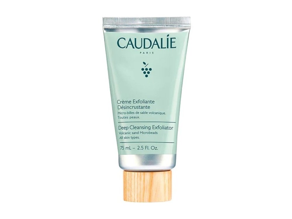 Caudalie Deep Cleansing Exfoliator, Κρέμα απολέπισης για βαθύ καθαρισμό και λάμψη, 75ml