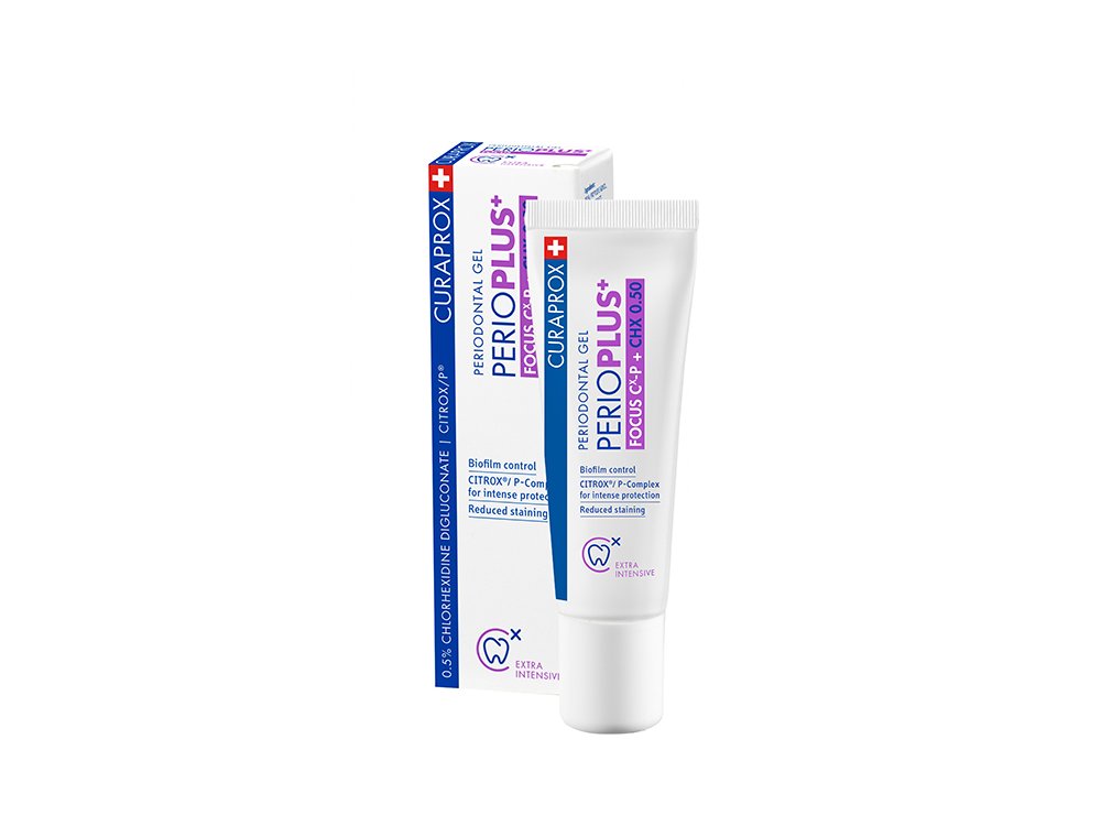 Curasept Perio Plus Focus CHX 0.5, Οδοντική Γέλη Κατά των Φλεγμονών, 10ml