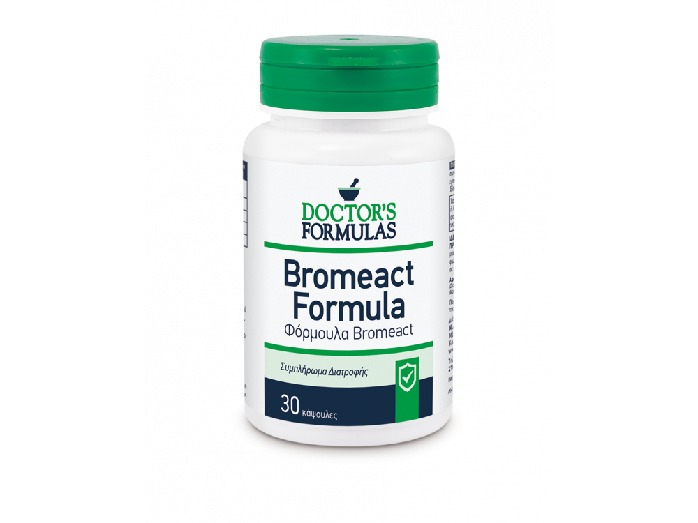 Doctor's Formulas Bromeact - Φόρμουλα Αντιφλεγμονώδης 30 tabs