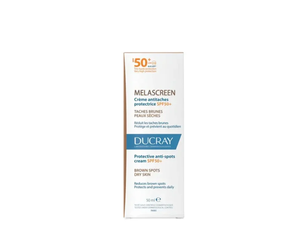 Ducray Melascreen Cream SPF50+ Αντηλιακή Κρέμα Κατά των Κηλίδων, 50ml