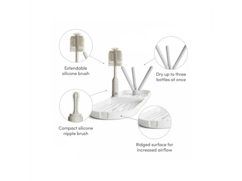 Munchkin Portable Drying Rack, Φορητός Στεγνωτήρας Μπιμπερό & Εξαρτημάτων, 1τμχ