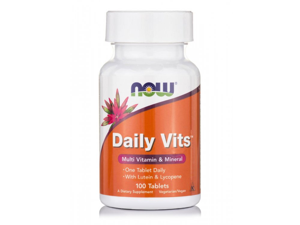 Now Daily Vits  Multi Vitamin 100tabs
