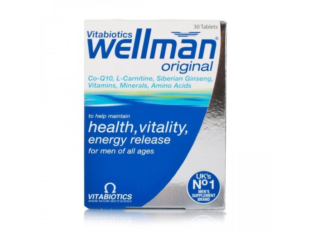 Vitabiotics Wellman 30tabs