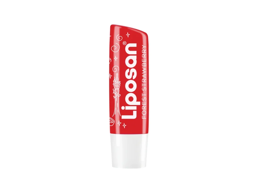 Liposan Disney Princess Forest Strawberry, Παιδικό Lip Balm Φράουλα, 4.8gr