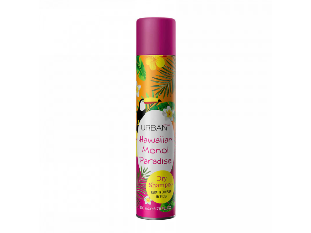 Urban Care Dry Shampoo Hawaiian Monoi Paradise Ξηρό Σαμπουάν, 200 ml