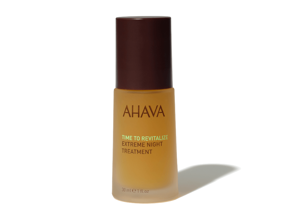 Ahava Time To Revitalize Extreme Night Treatment Serum, Ορός Θρέψης Προσώπου Νύχτας, 30ml