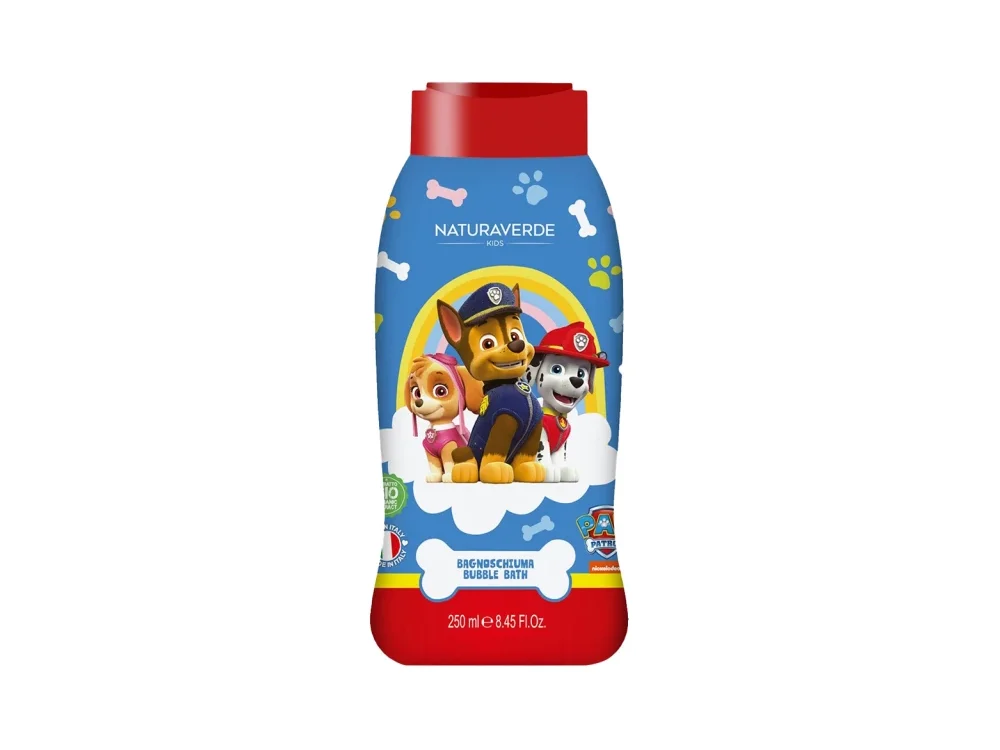Naturaverde Βιολογικό Παιδικό Αφρόλουτρο Paw Patrol Bath με Βρώμη σε Μορφή Αφρού, 250ml