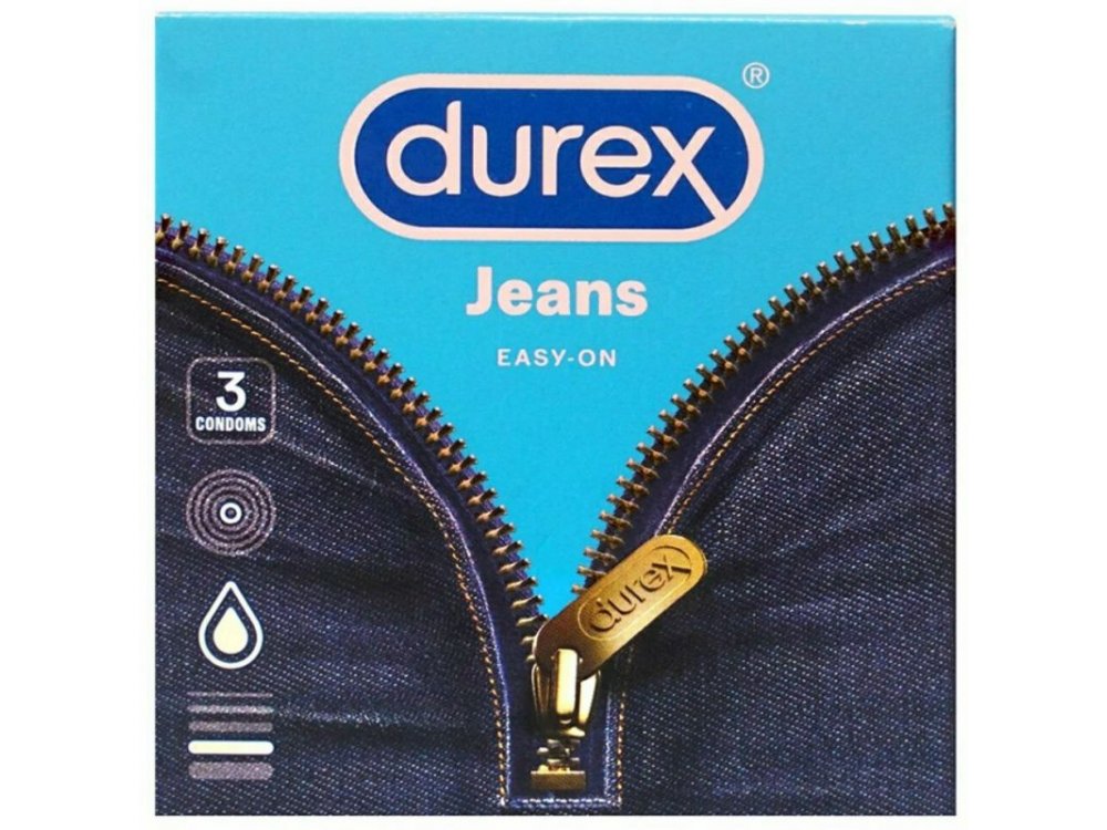 Durex Jeans,Προφυλακτικά, 3τμχ