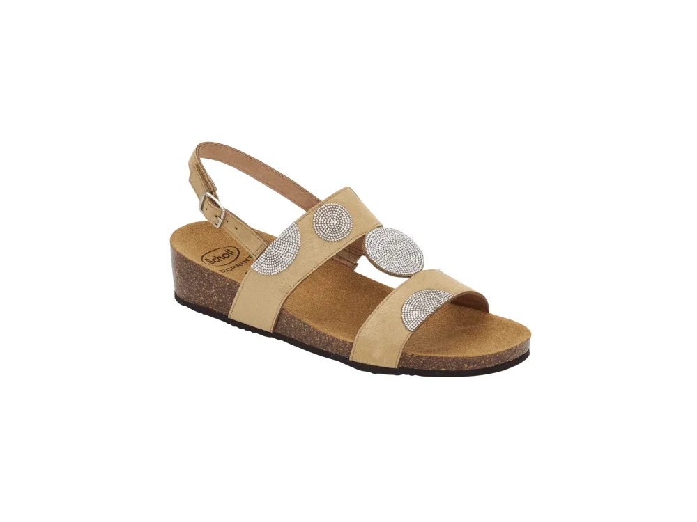 Scholl Dubai Beige, Ανατομικό Σανδάλι, Νο41