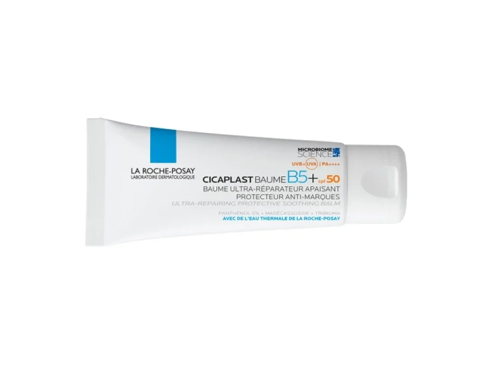 La Roche Posay Cicaplast Baume B5+ SPF50, Αναπλαστική Κρέμα Προσώπου & Σώματος για Ερεθισμένο & με Τατουάζ Δέρμα, 40ml