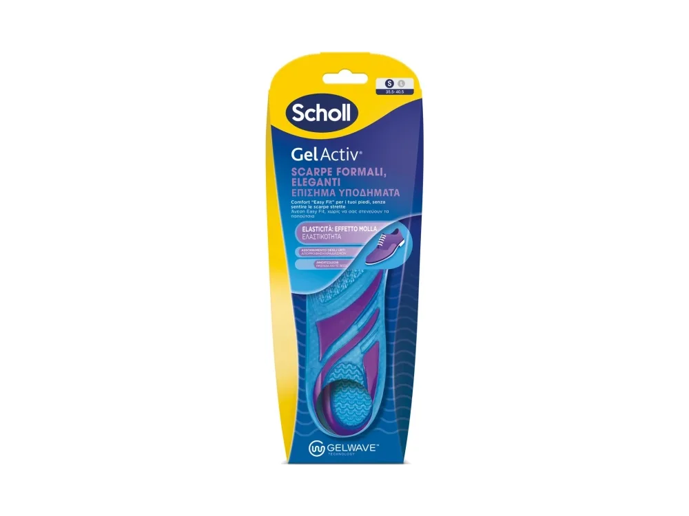 Scholl Gel Activ Πάτοι για Επίσημα Υποδήματα Small (35.5 - 40.5), 2τμχ
