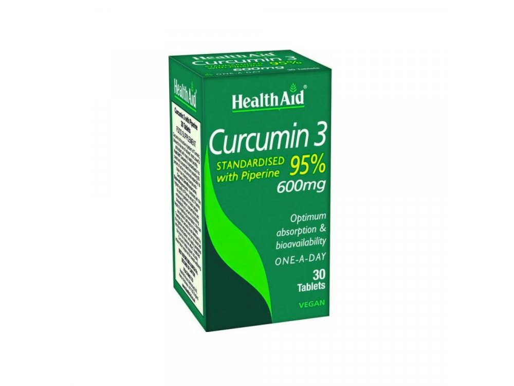 Health Aid Curcumin 3 30tabs