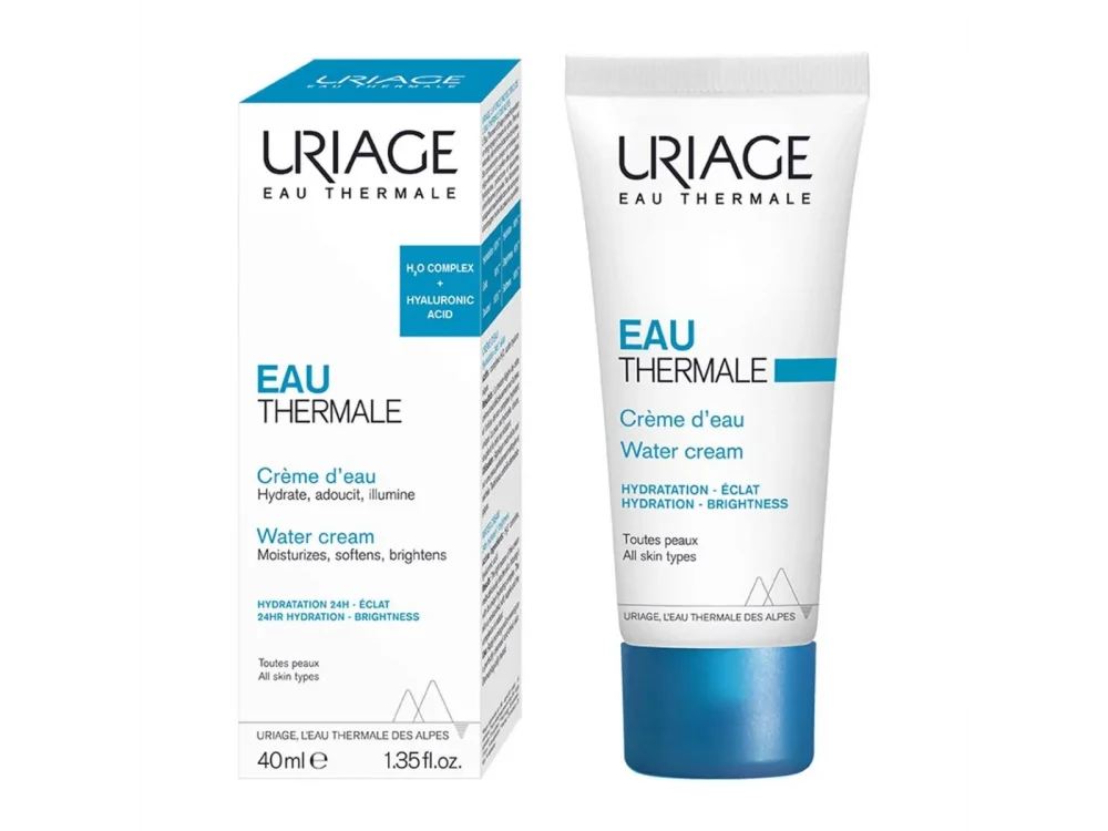 Uriage Eau Thermale Light Water Cream, Ενυδατική Κρέμα Προσώπου Ελαφριάς Υφής, 40ml