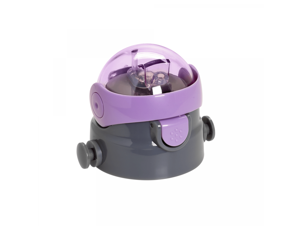 Eco Life Aνταλλακτικό πώμα για Kids Θερμούς-Παγούρια, Λιλα, 400ml