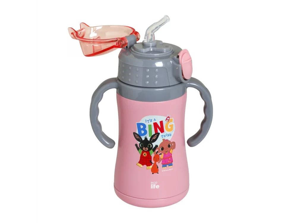 EcoLife Bing Thing, Παγούρι Θερμός με Χειρολαβές, 300ml